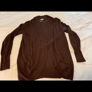 Brown cardigan, very soft, light weight
